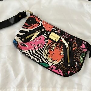 Betsy Johnson “Betsyville” Tiger Clutch